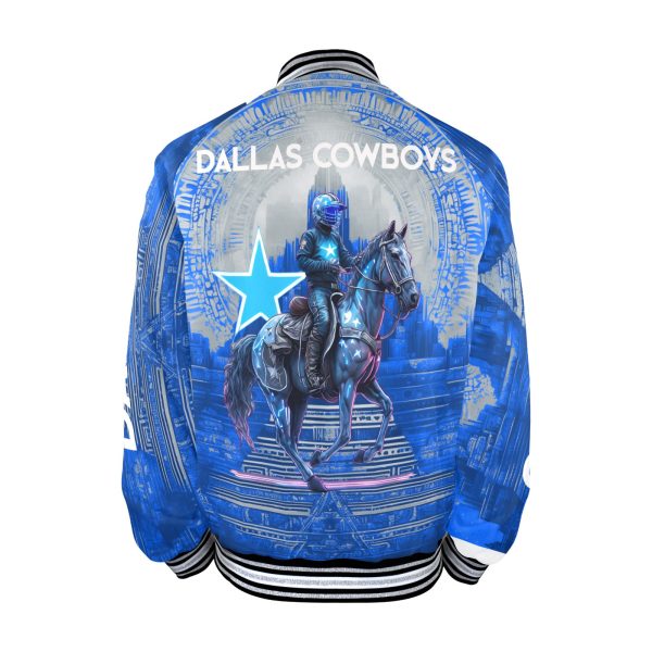 Men's Dallas Cowboys Football Bomber Jacket - Image 5