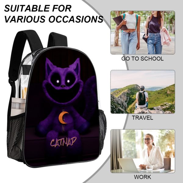 Catnap Poppy Playtime Transparent Backpack - Image 6
