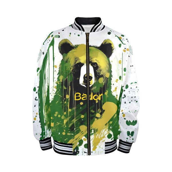 Waco University Bears Bomber Jacket - Image 4