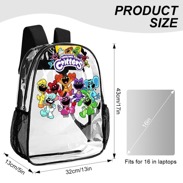 Smiling Critters Transparent Backpack Poppy Playtime - Image 4