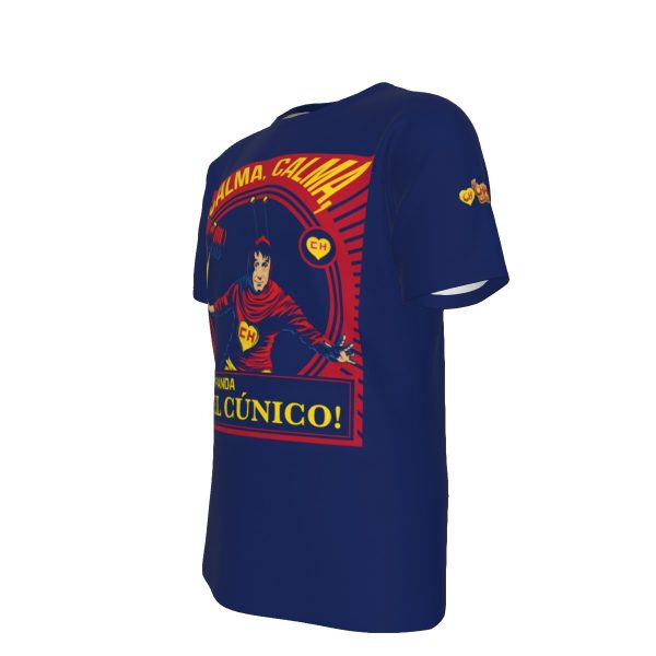 Chapulin Colorado Blue T-Shirt | 190GSM Cotton - Image 4
