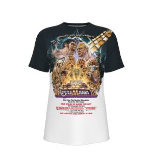 Hogan Vs The Giant Wrestlmania Wrestling T-Shirt