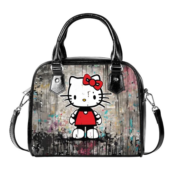 Hello Kitty Grey Handbag With Single Shoulder Strap - Image 3