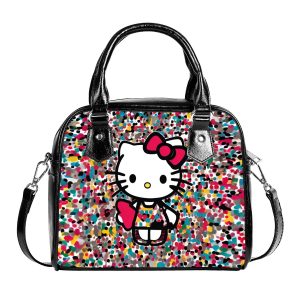 Hello Kitty Multicolored Handbag With Single Shoulder Strap