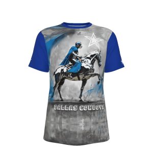 Dallas Football Horse Rider T-Shirt | 190GSM Cotton