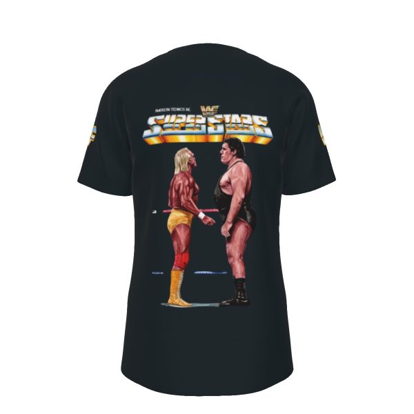 Hogan Vs The Giant Wrestlmania Wrestling T-Shirt - Image 2