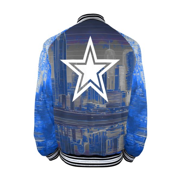 Dallas Cowboys Football Bomber Jacket - Image 5