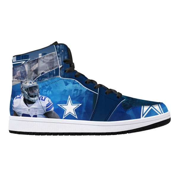 Dallas Football Shoes Sneakers - Image 4