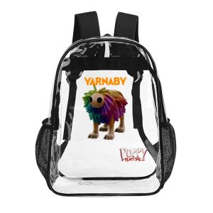 Yarnaby The Lion Transparent Backpack