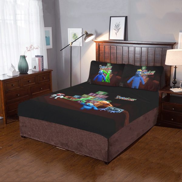 Rainbow Friends Duvet Cover Bedding Set - Image 4