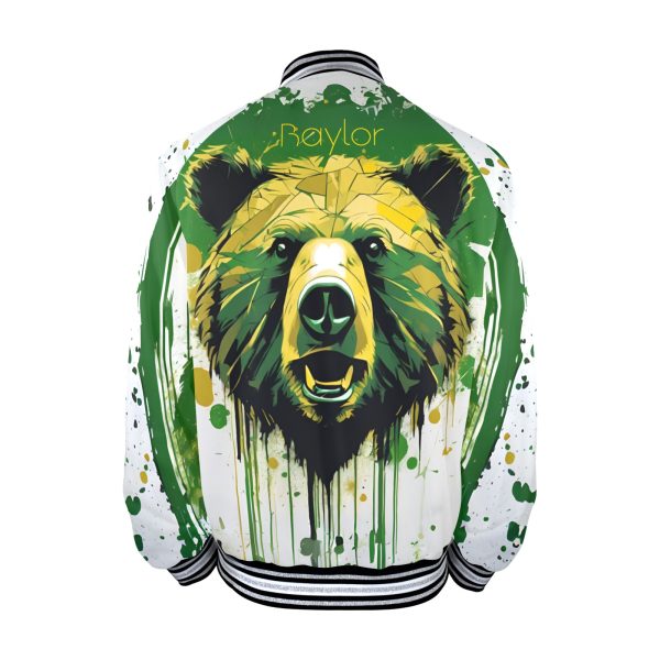 Waco University Bears Trim Bomber Jacket - Image 5