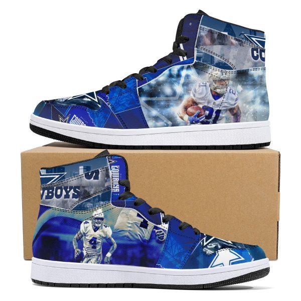 Dallas Football Shoes Sneakers - Image 7