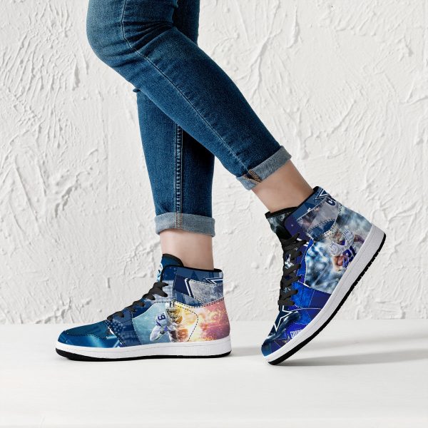 Dallas Football Shoes Sneakers - Image 9
