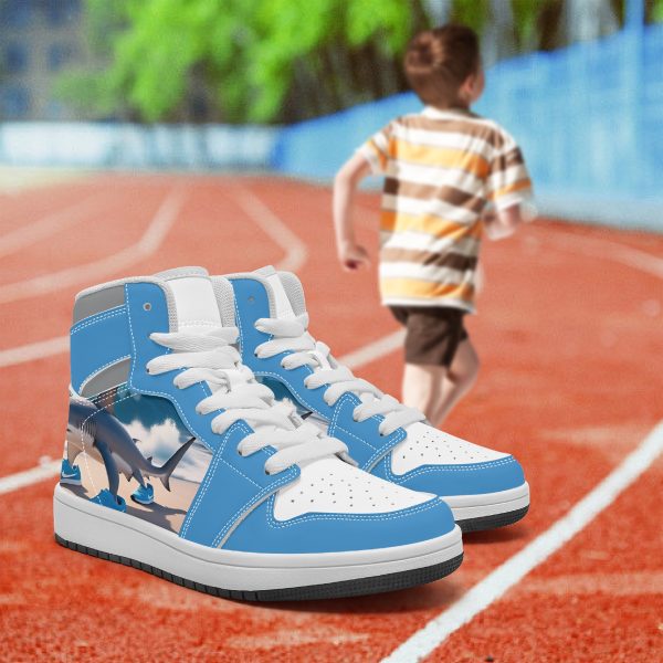 Kids Italian Brainrot Tralalero Tralala High-top Shoes