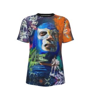 AAA Mexican Wrestling Blue Demon T-Shirt | 190GSM Cotton