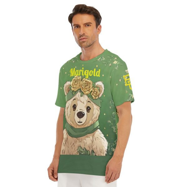 Waco University Marigold Green T-Shirt | 190GSM Cotton - Image 4