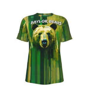 Waco University Bears Green/Gold T-Shirt | 190GSM Cotton