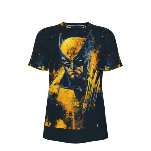 Wolverine Deadpool Art T-Shirt | 190GSM Cotton