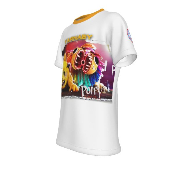 Kid's Yarnaby White and Yellow T-Shirt - Image 4