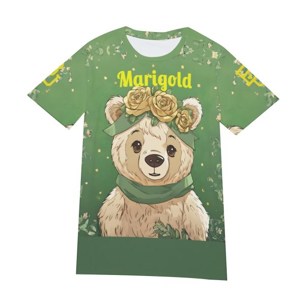 Waco University Marigold Green T-Shirt | 190GSM Cotton