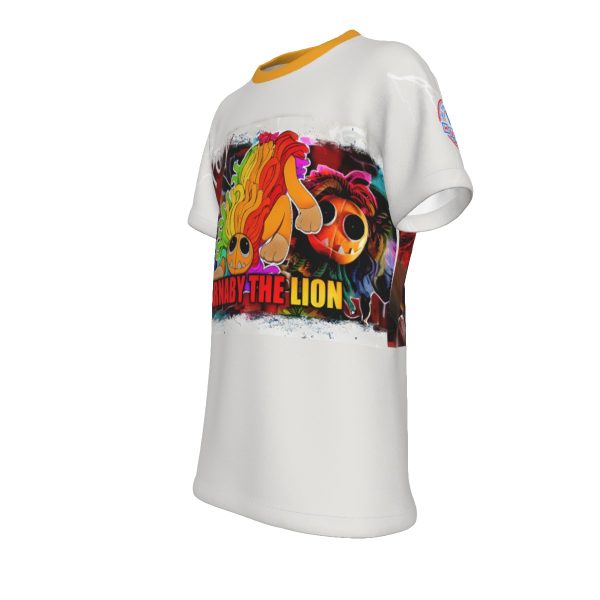 Kid's White Yarnaby T-Shirt - Image 4
