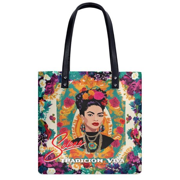 Mexican Artisan Designed Selena PU Shoulder Bag - Image 2