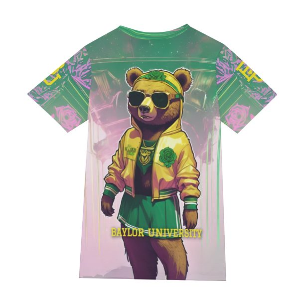 Waco University Bears Marigold Pink/Gold T-Shirt | 190GSM Cotton - Image 6
