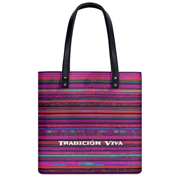Mexican Serape Tradicion Viva PU Shoulder Bag - Image 2