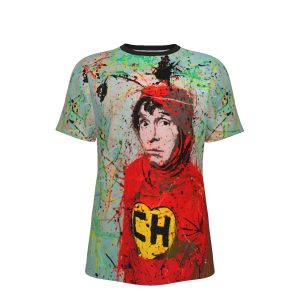Chapulin Colorado Splash Art T-Shirt | 190GSM Cotton