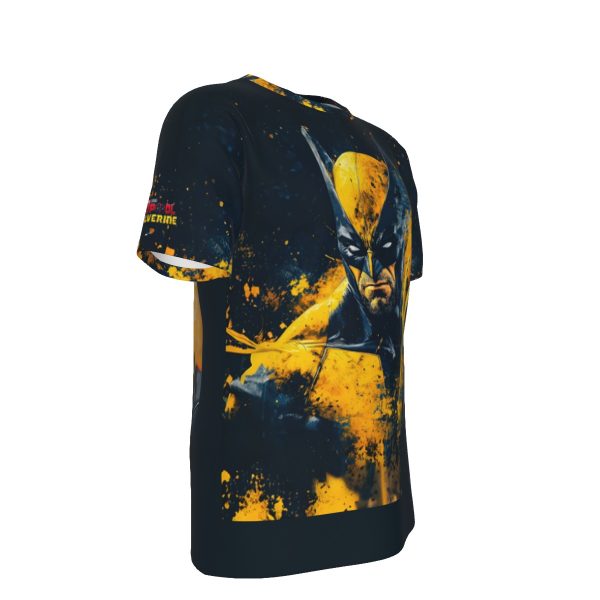 Wolverine Deadpool Art T-Shirt | 190GSM Cotton - Image 3