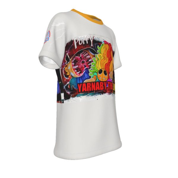 Kid's White Yarnaby T-Shirt - Image 3