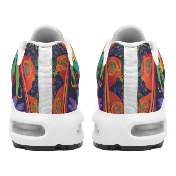 Mexican Artisan Designed Floral Sports Shoes - Image 5