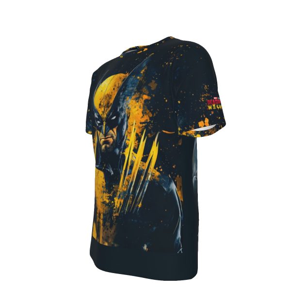 Wolverine Deadpool Art T-Shirt | 190GSM Cotton - Image 4
