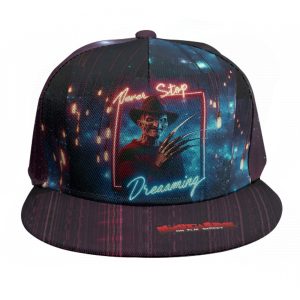Nightmare on Elm Street Freddy Krueger Baseball Cap With Flat Brim