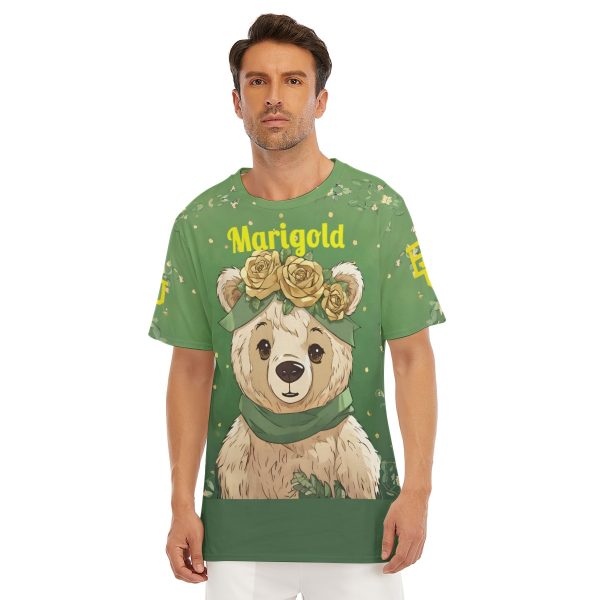 Waco University Marigold Green T-Shirt | 190GSM Cotton - Image 2