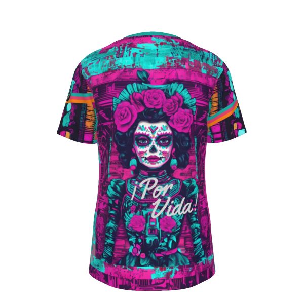 San Antonio Basketball Viva Fiesta T-Shirt | 190GSM Cotton - Image 2