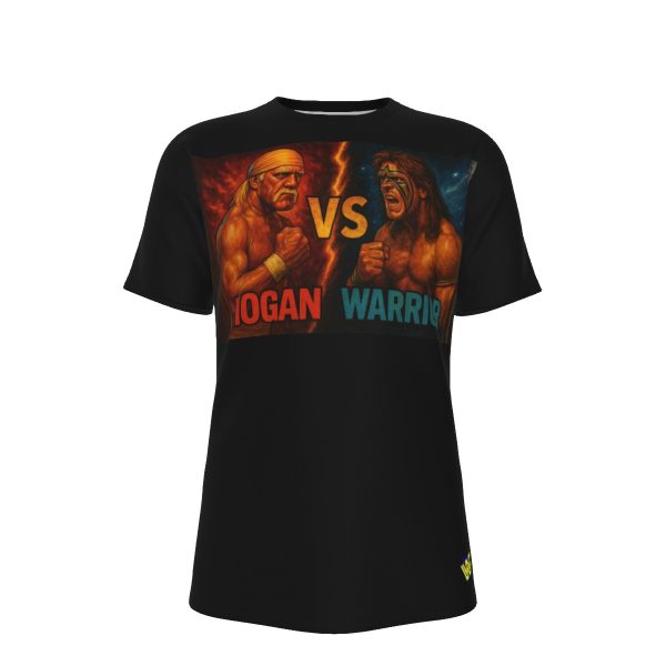 Hogan VS Warrior Wrestling T-Shirt | 190GSM Cotton