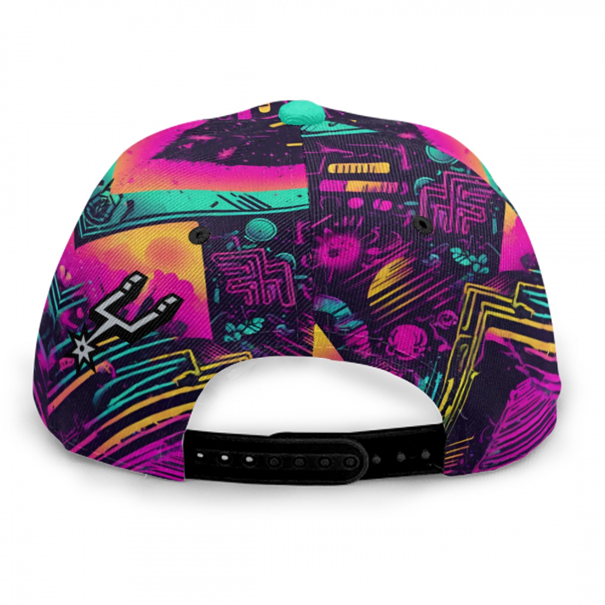 San Antonio Basketball Baseball Cap With Flat Brim - Image 3