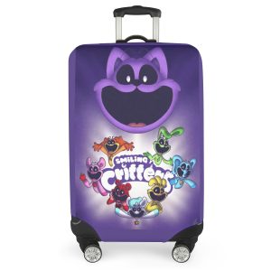Smiling Critters Catnap Luggage Cover