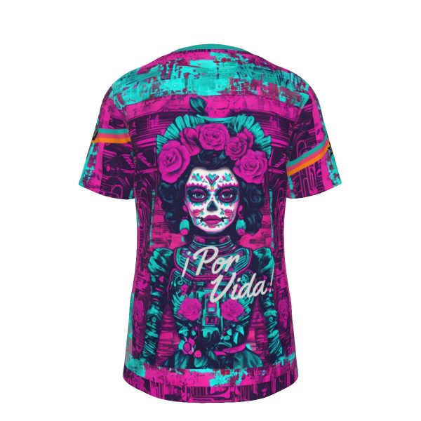 San Antonio Basketball Fiesta Traditions T-Shirt | 190GSM Cotton - Image 2
