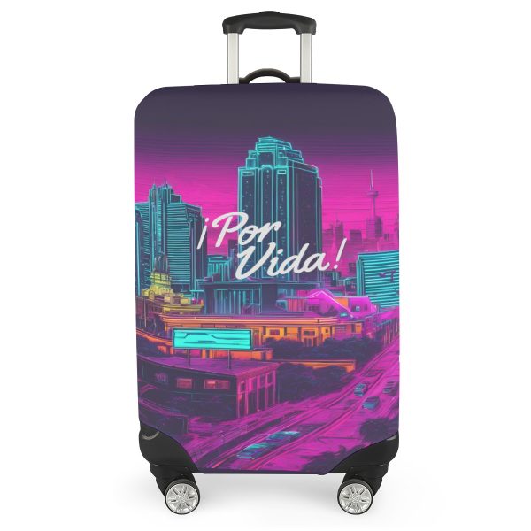 San Antonio Basketball Luggage Cover (With Belt) - Image 2