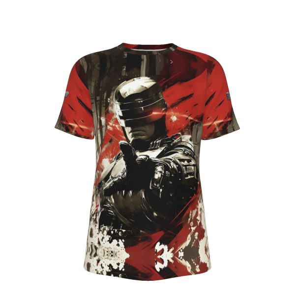 Robocop Red T-Shirt | 190GSM Cotton