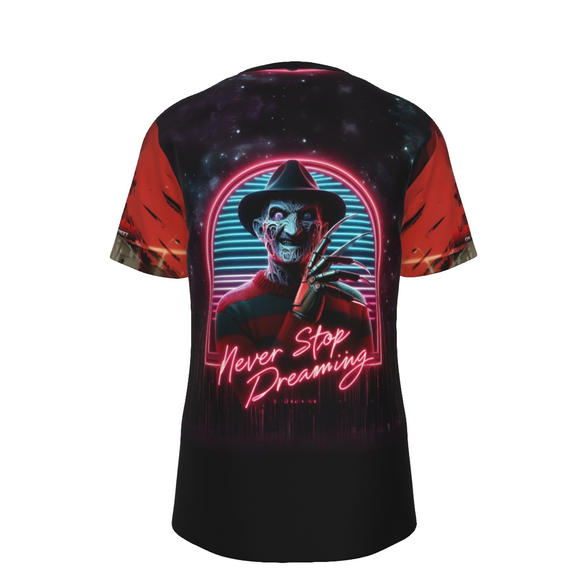 Nightmare on Elm Street Freddy Kreuger T-Shirt | Horror 190GSM Cotton - Image 2