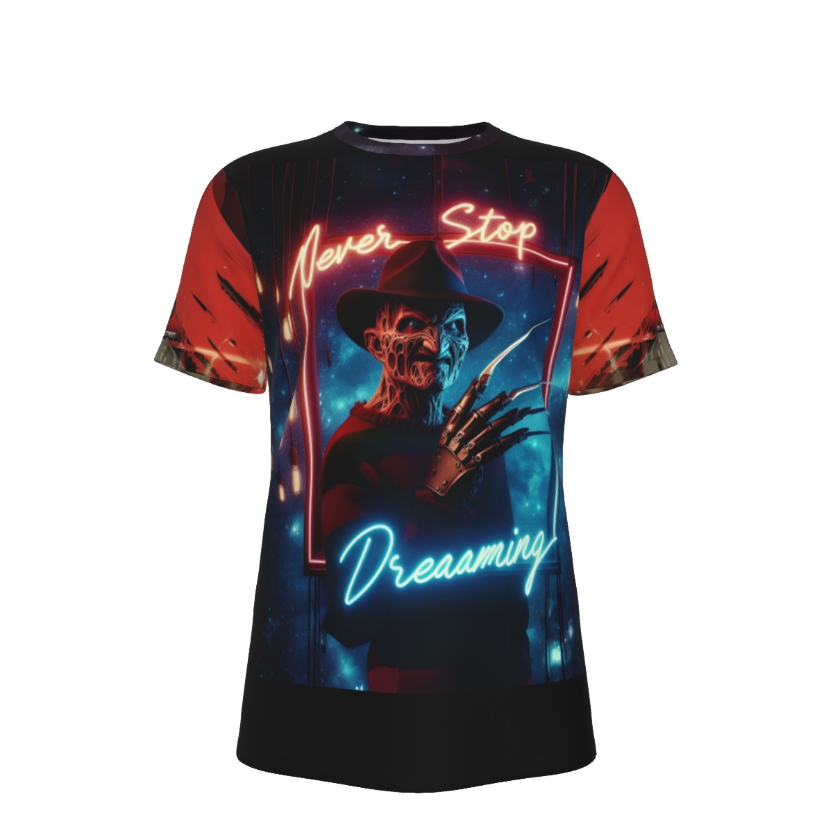 Nightmare on Elm Street Freddy Kreuger T-Shirt | Horror 190GSM Cotton