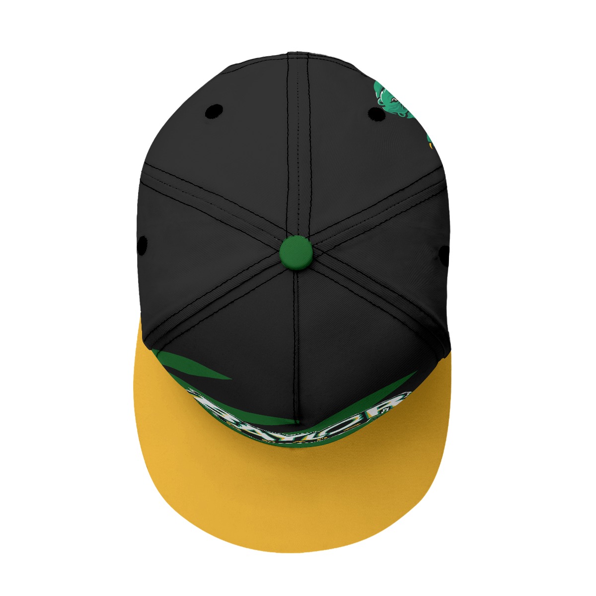 Waco University Sharktooth Flat-Brim Baseball Cap With Box - Image 2