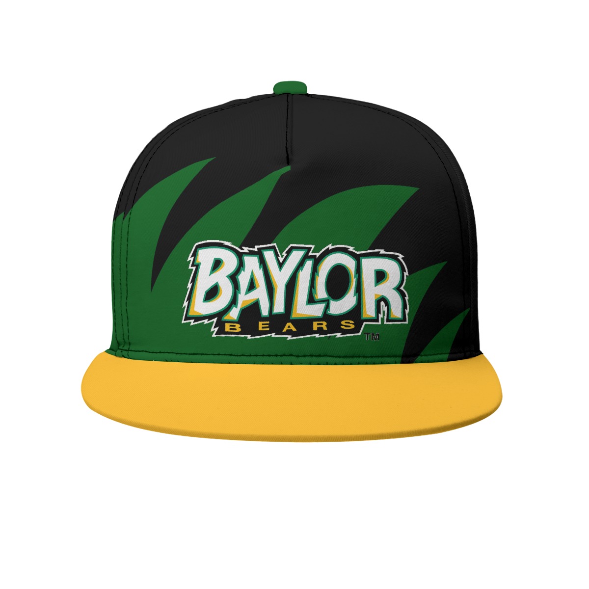 Waco University Sharktooth Flat-Brim Baseball Cap With Box