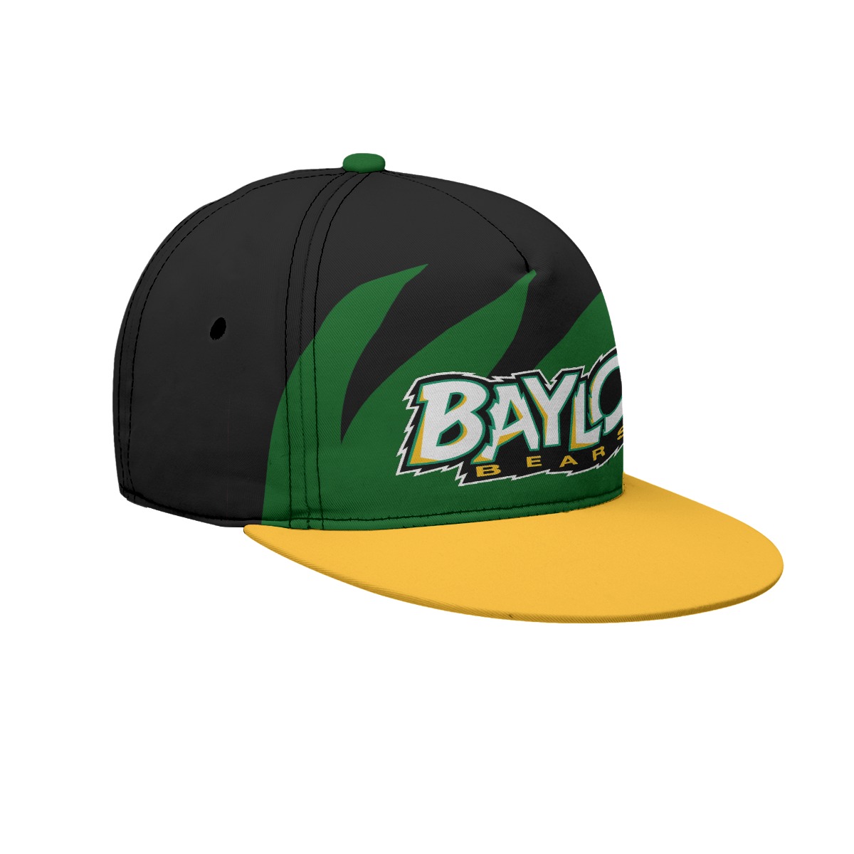 Waco University Sharktooth Flat-Brim Baseball Cap With Box - Image 3