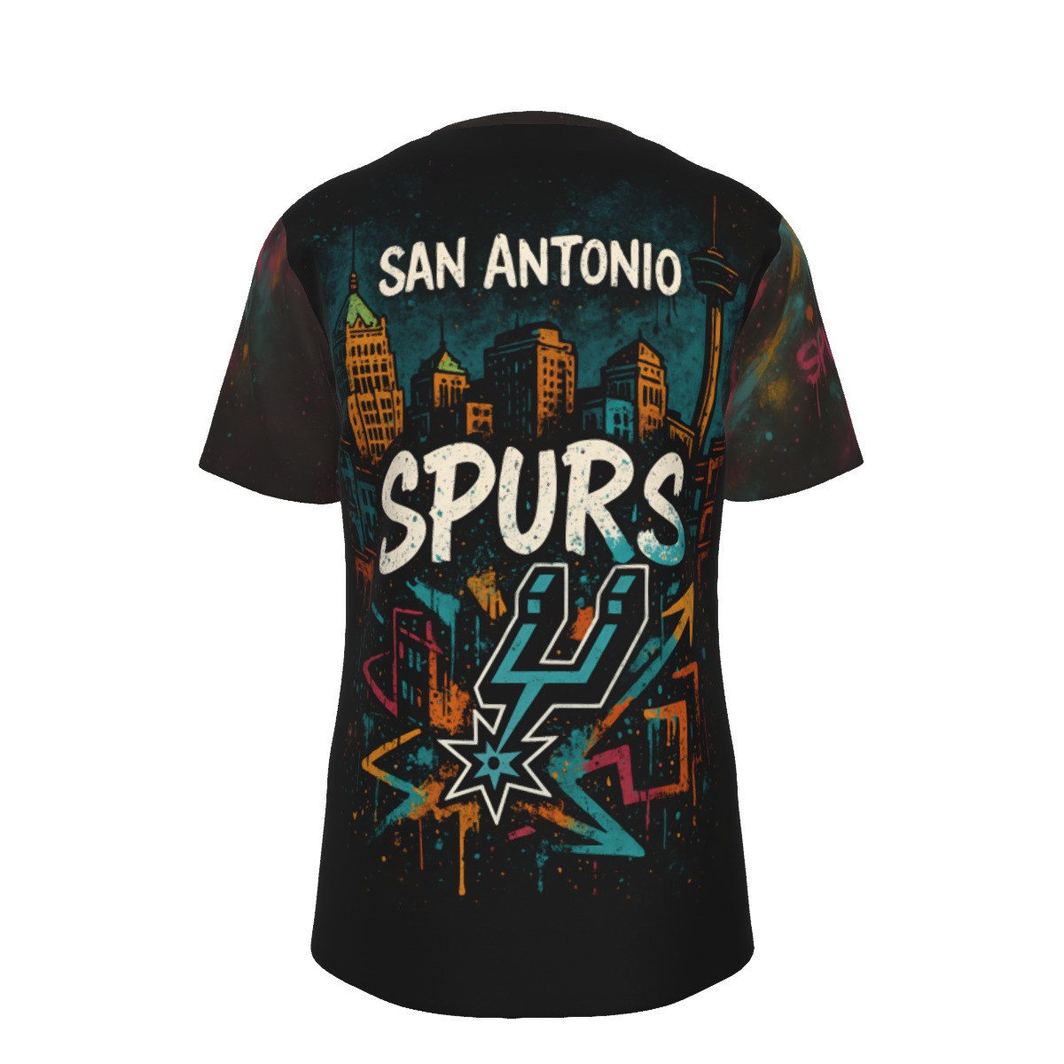 San Antonio Basketball 210 Fiesta T-Shirt | 190GSM Cotton - Image 2