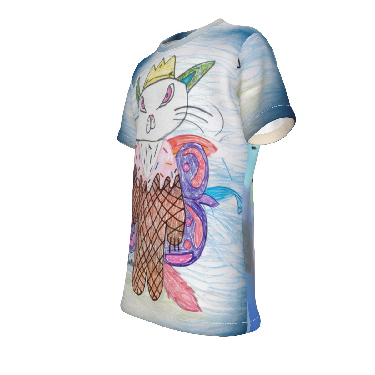 Kids Cat Shirt - Image 4