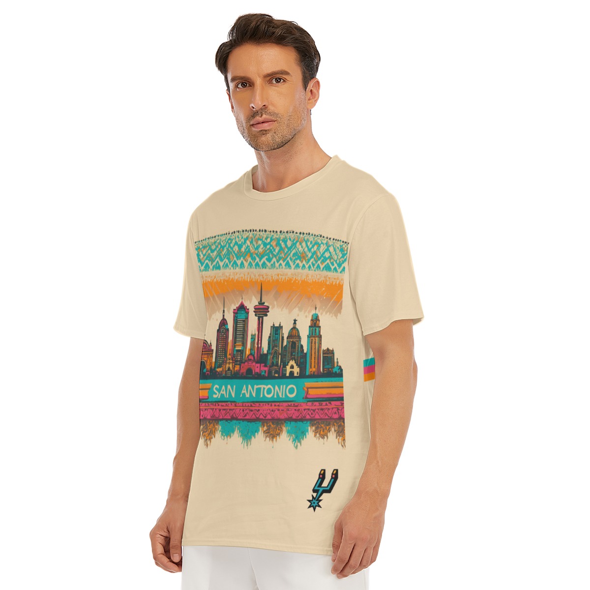 San Antonio Spurs City T-Shirt | 190GSM Cotton - Image 3